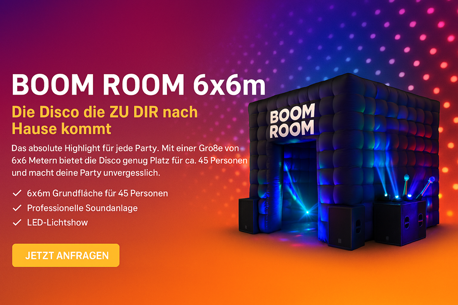 Boom Room - Eventausstattung